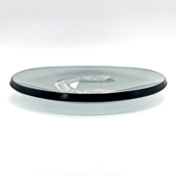 Bell System Telephone Memorabilia Smoked Glass Dish Spindle Decor - Picture 4 of 9